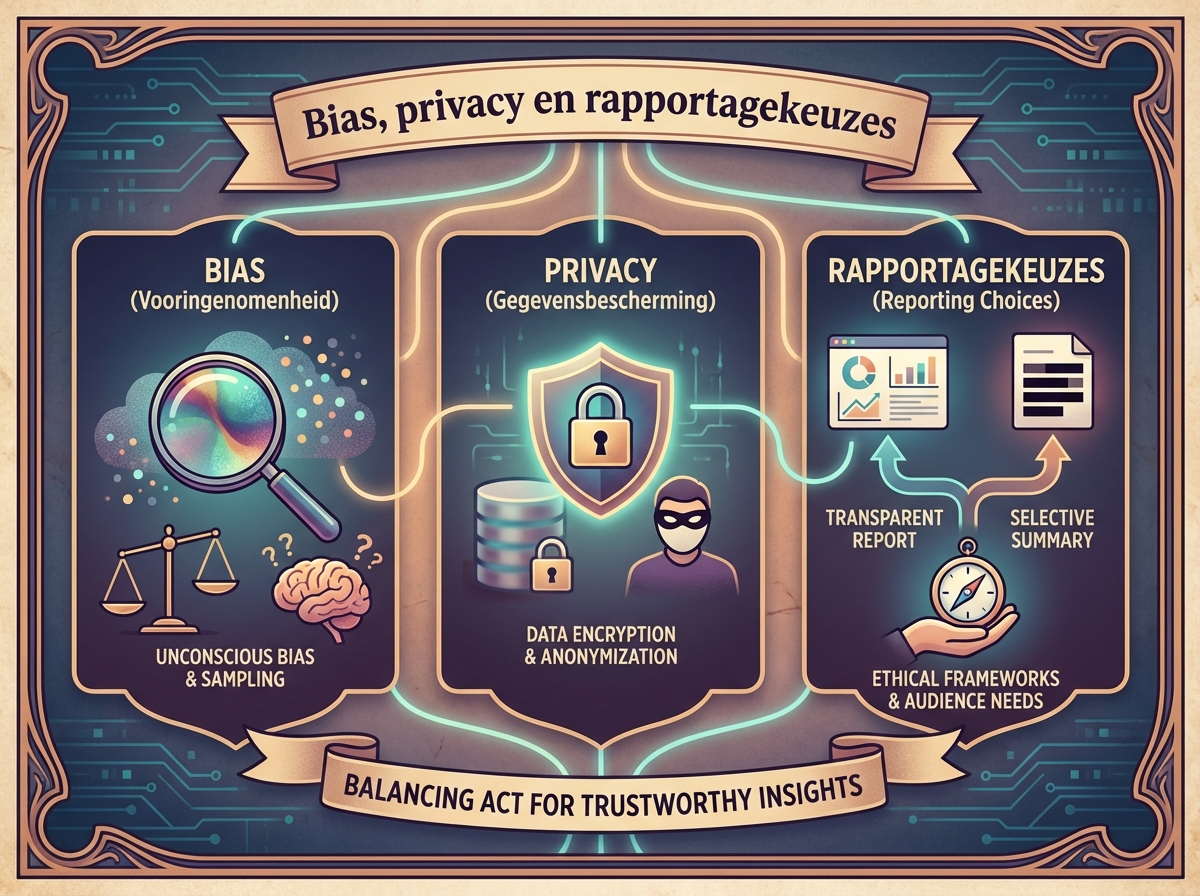 Decorative image for Bias, privacy en rapportagekeuzes