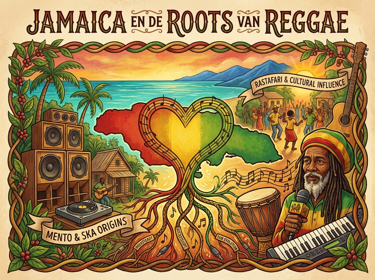 Decorative image for Jamaica en de roots van reggae