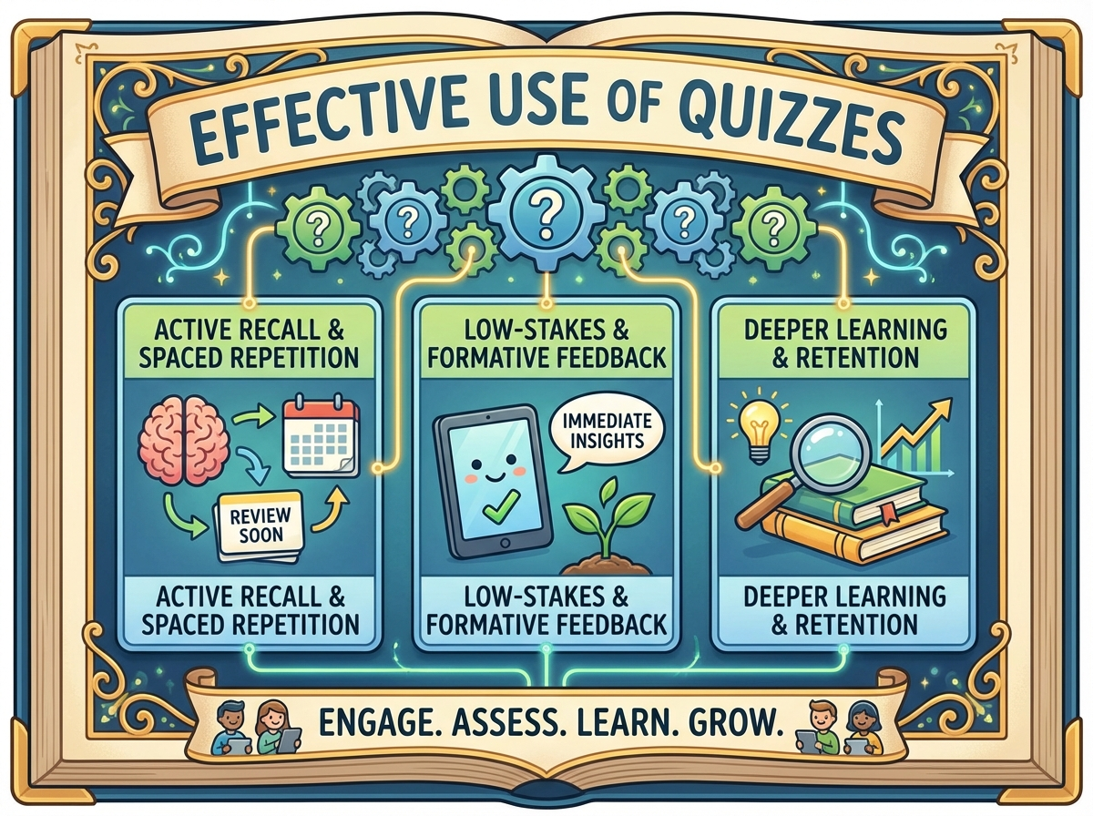 Decorative image for Effective Use of Quizzes