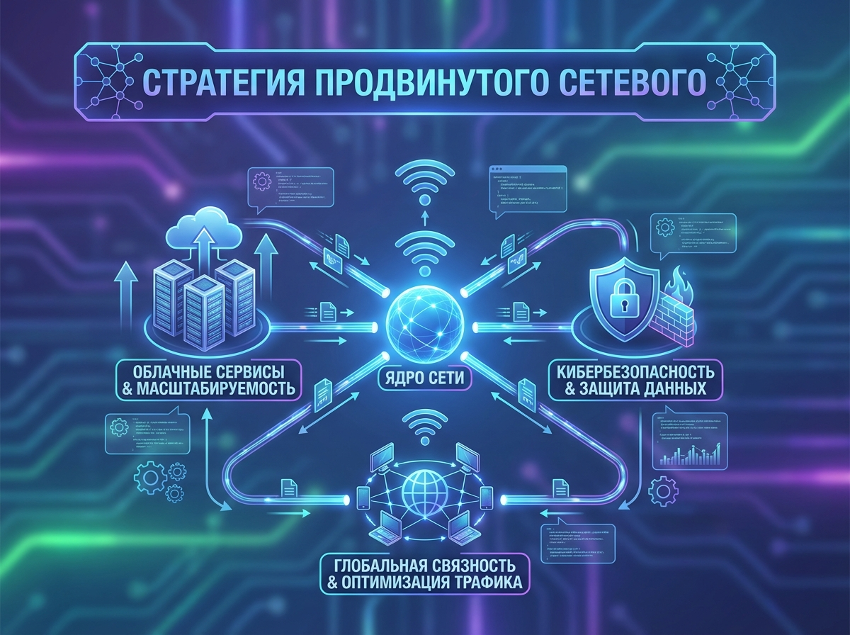 Decorative image for Стратегия продвинутого сетевого