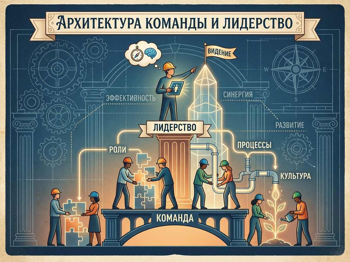 Decorative image for Архитектура команды и лидерство