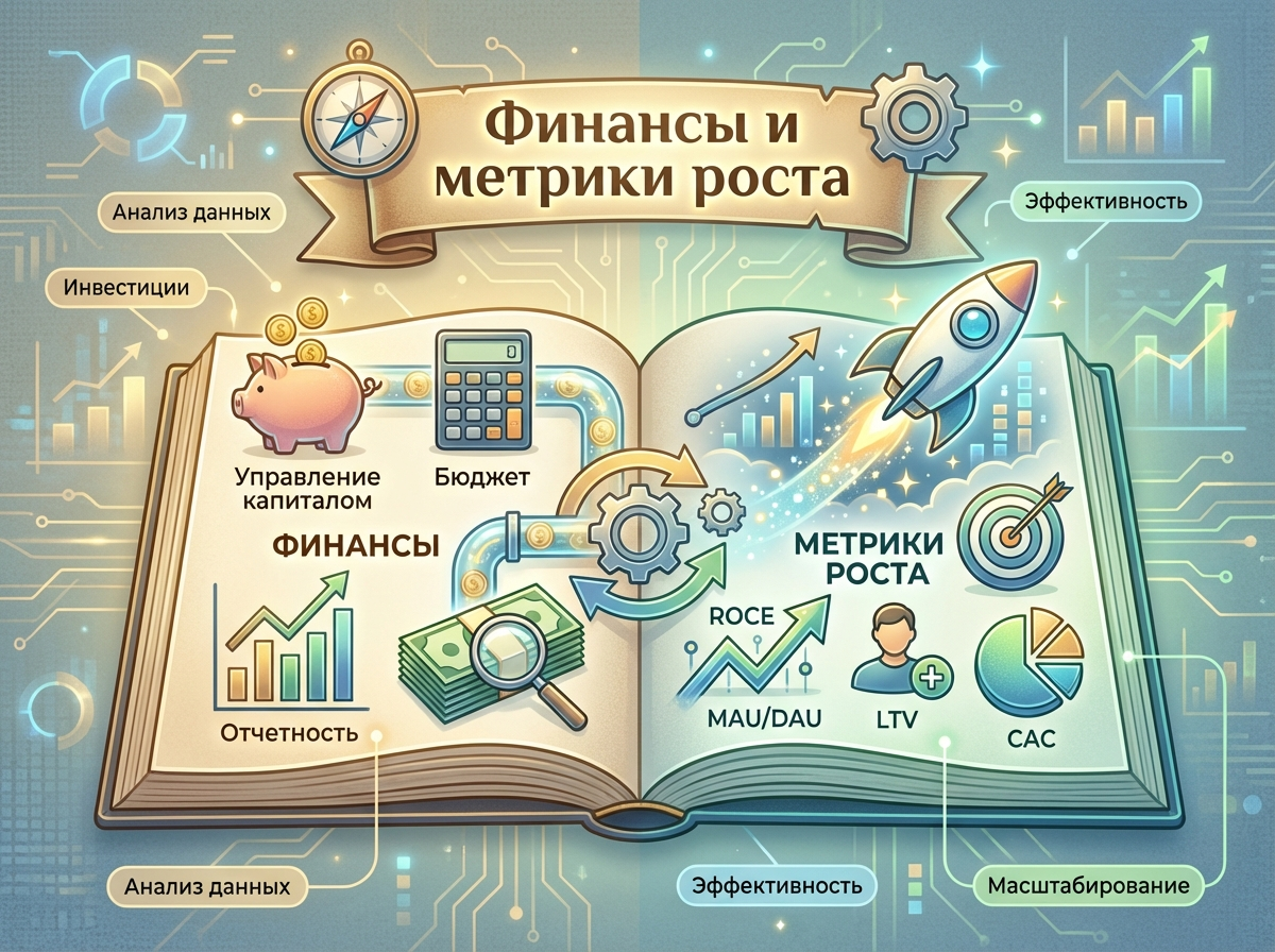 Decorative image for Финансы и метрики роста
