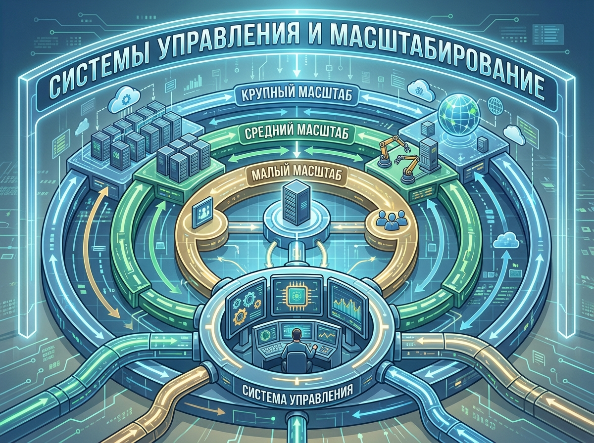 Decorative image for Системы управления и масштабирование