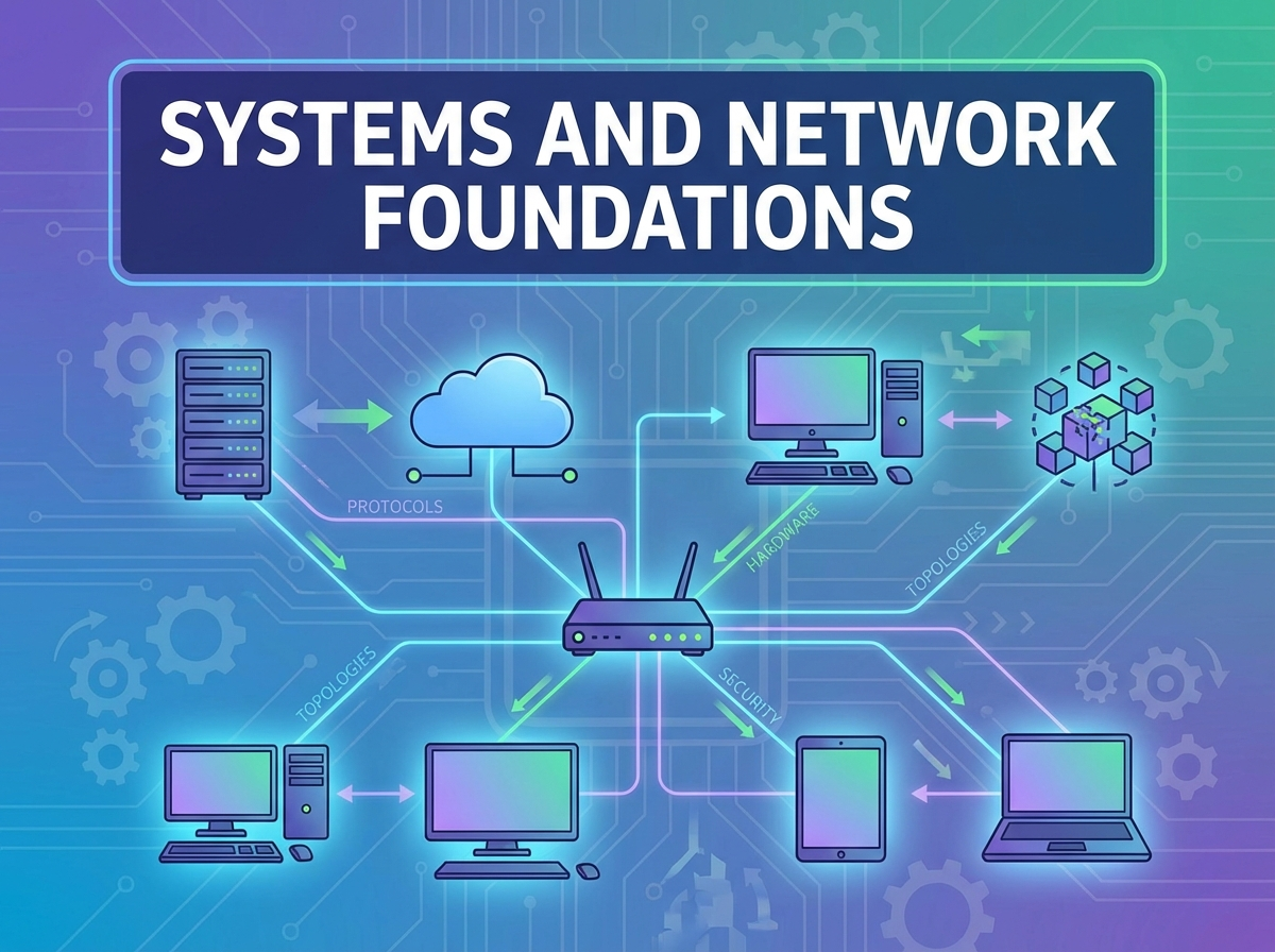 Decorative image for Systems and Network Foundations