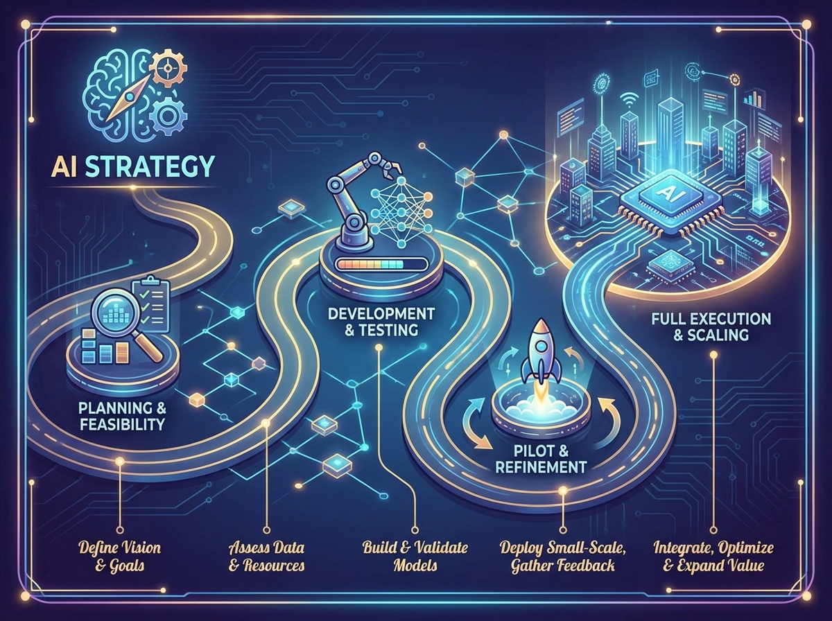 Decorative image for AI Strategy to Execution Roadmap