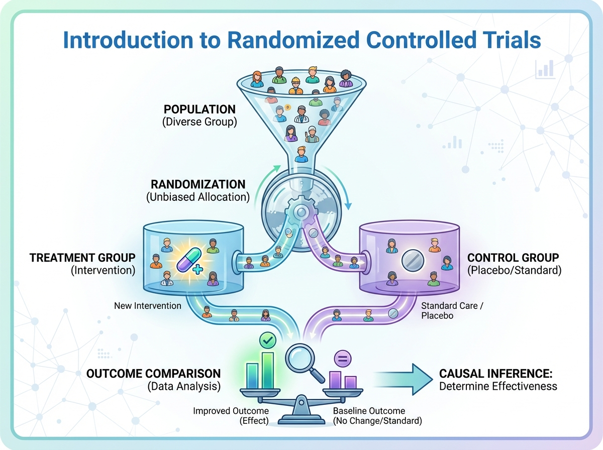 Decorative image for Introduction to Randomized Controlled Trials