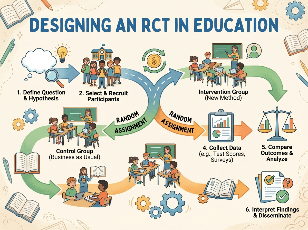 Decorative image for Designing an RCT in Education
