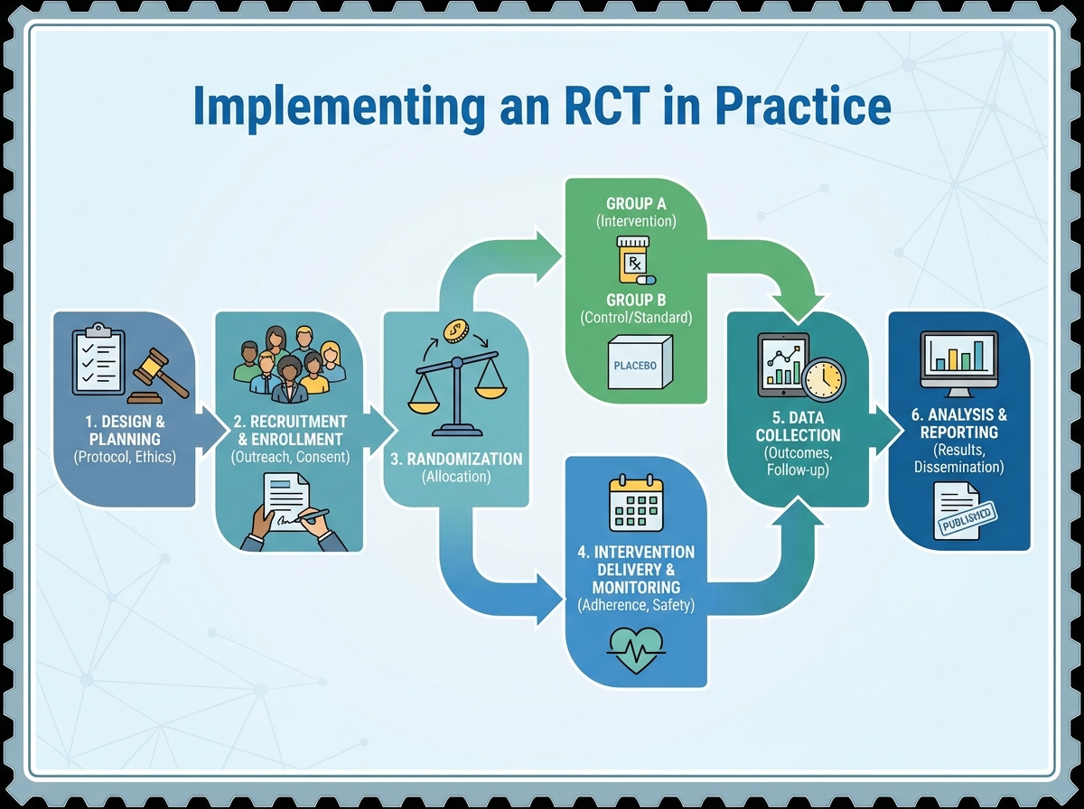 Decorative image for Implementing an RCT in Practice