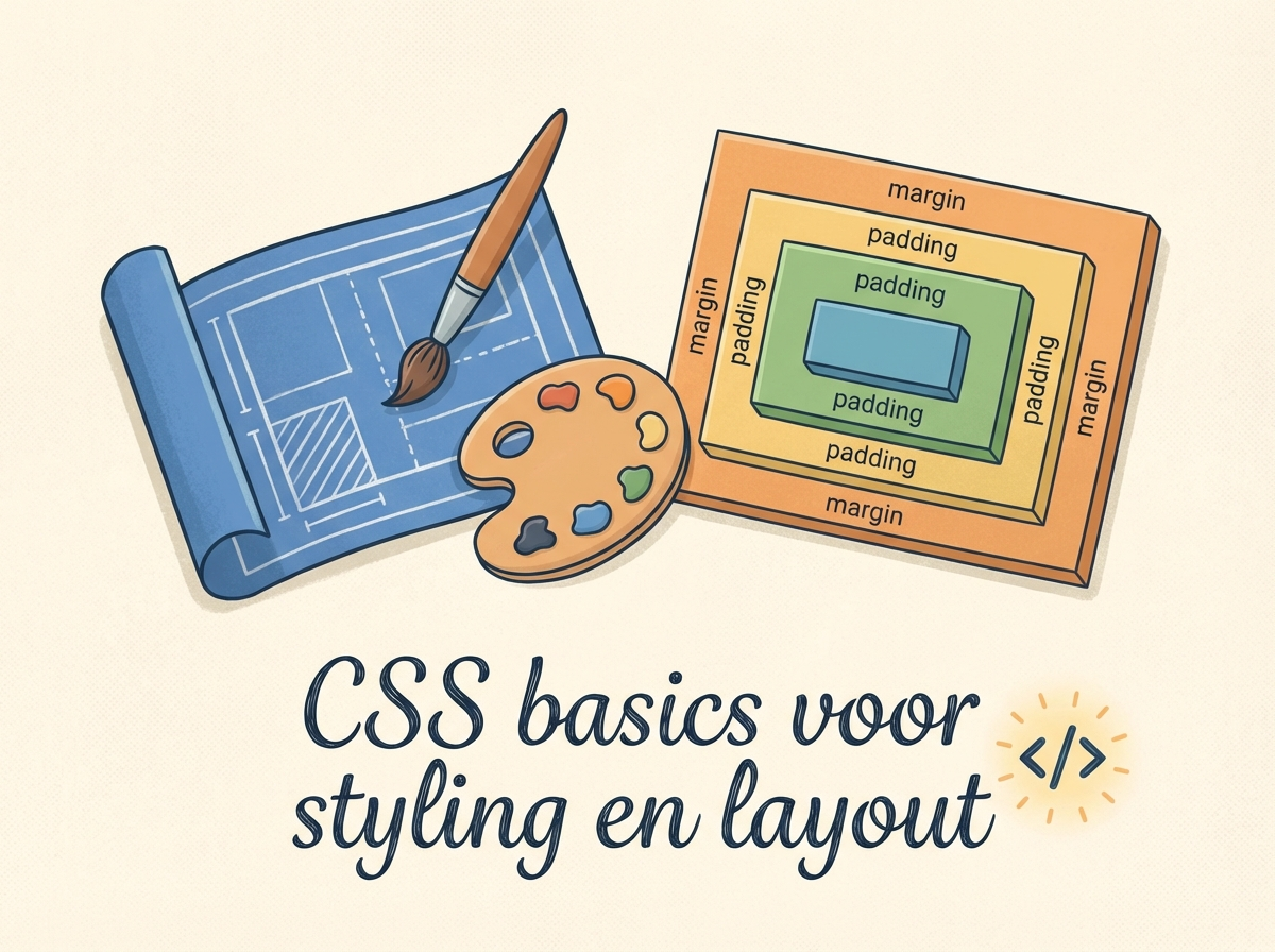 Decorative image for CSS basics voor styling en layout