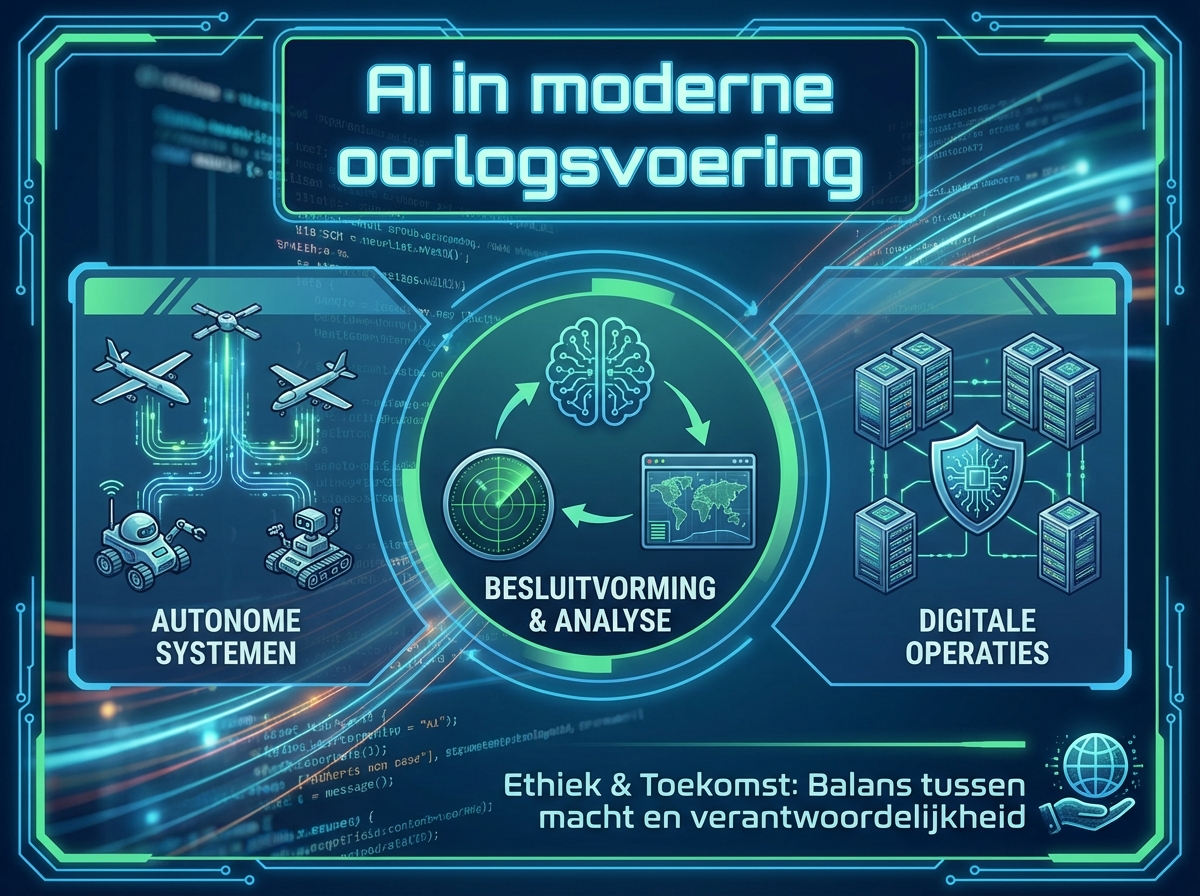 Decorative image for AI in moderne oorlogsvoering