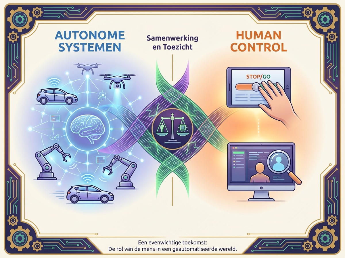 Decorative image for Autonome systemen en human control