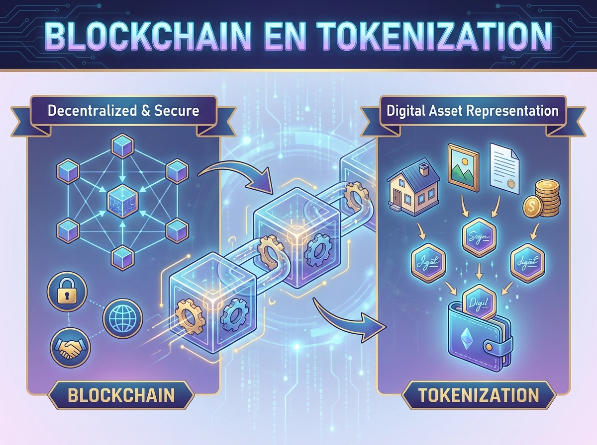Decorative image for Blockchain en tokenization