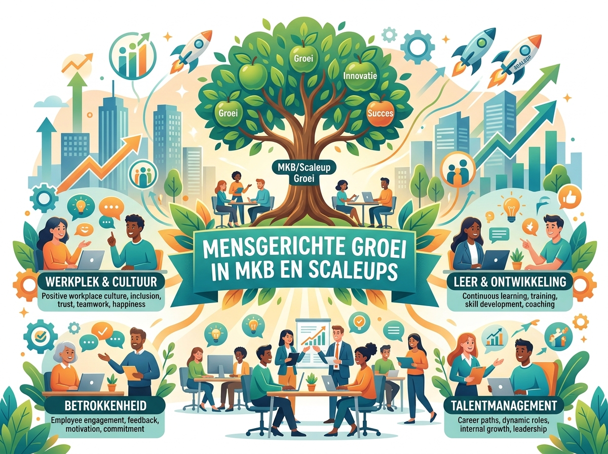 Decorative image for Mensgerichte groei in MKB en scaleups