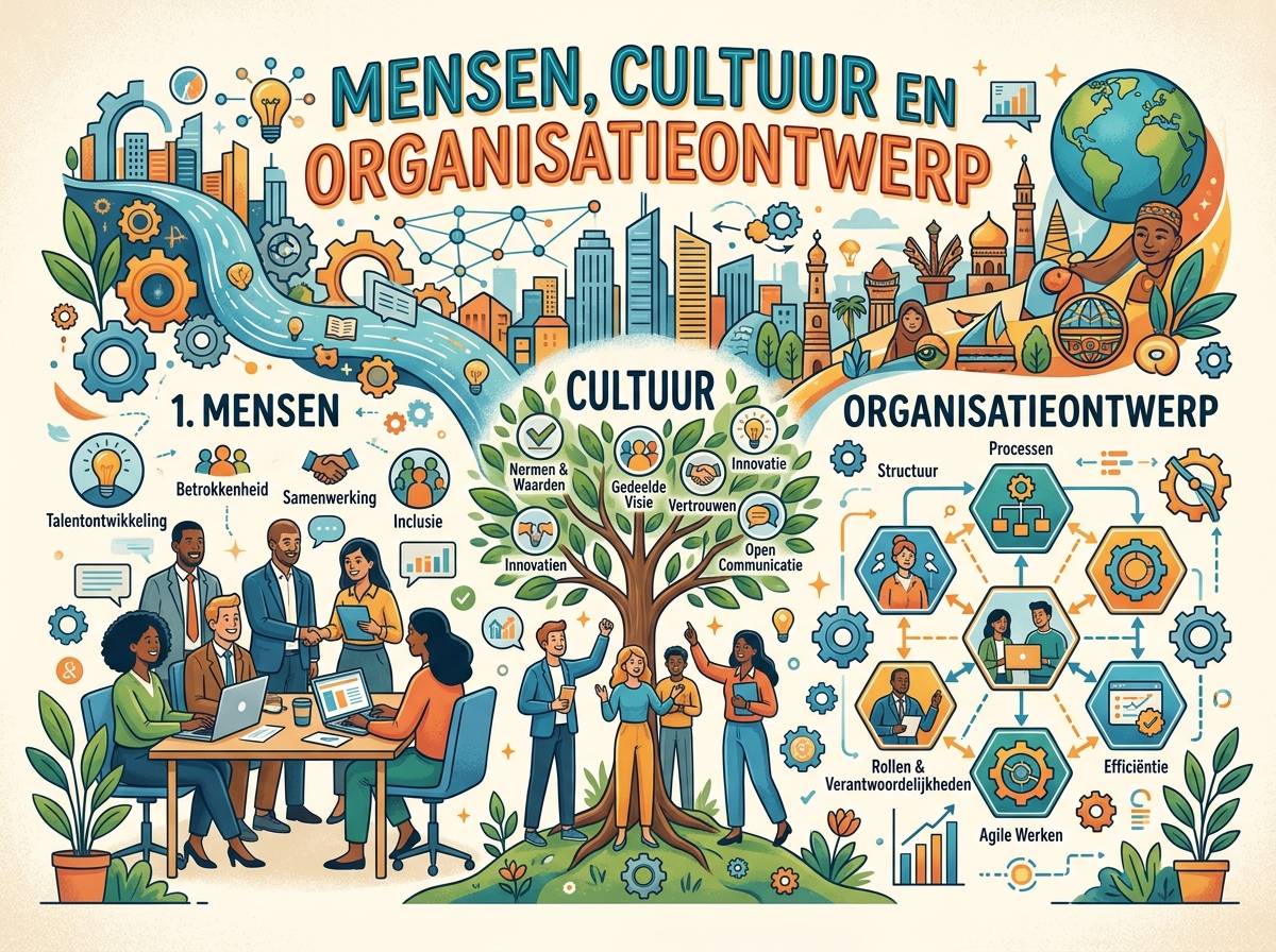 Decorative image for Mensen, cultuur en organisatieontwerp