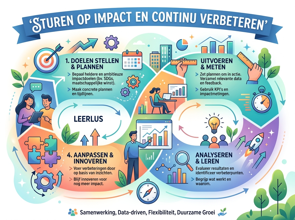Decorative image for Sturen op impact en continu verbeteren