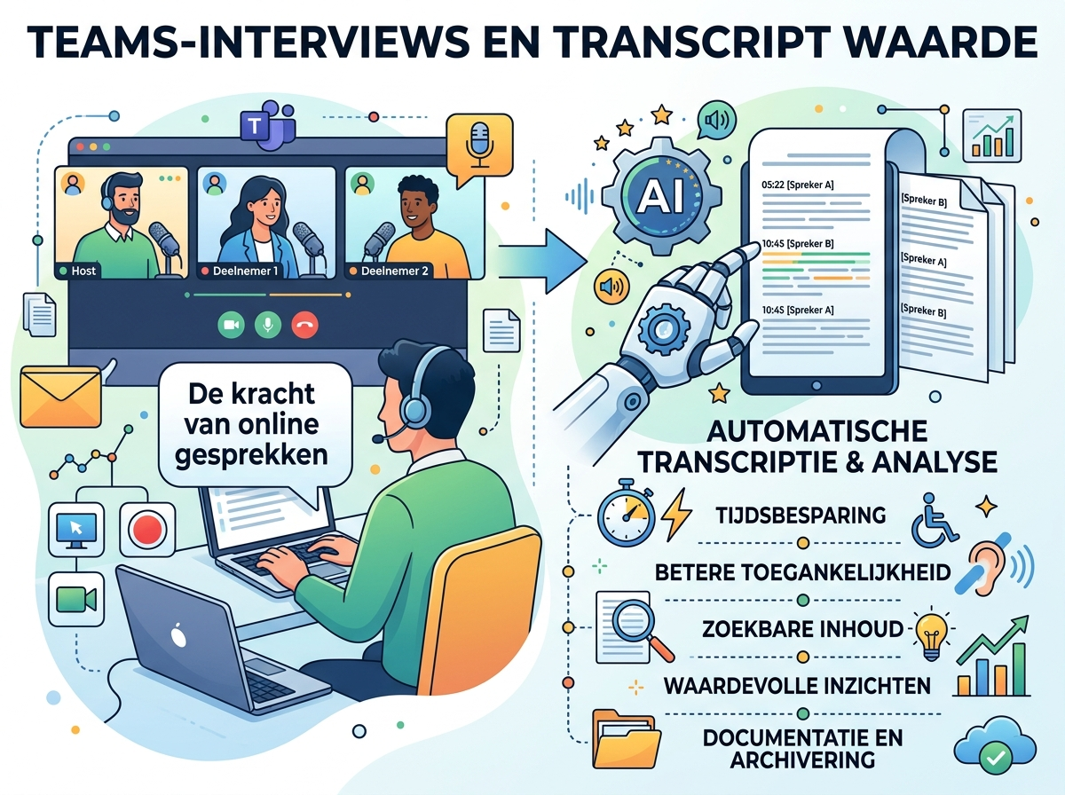 Decorative image for Teams-interviews en transcript waarde