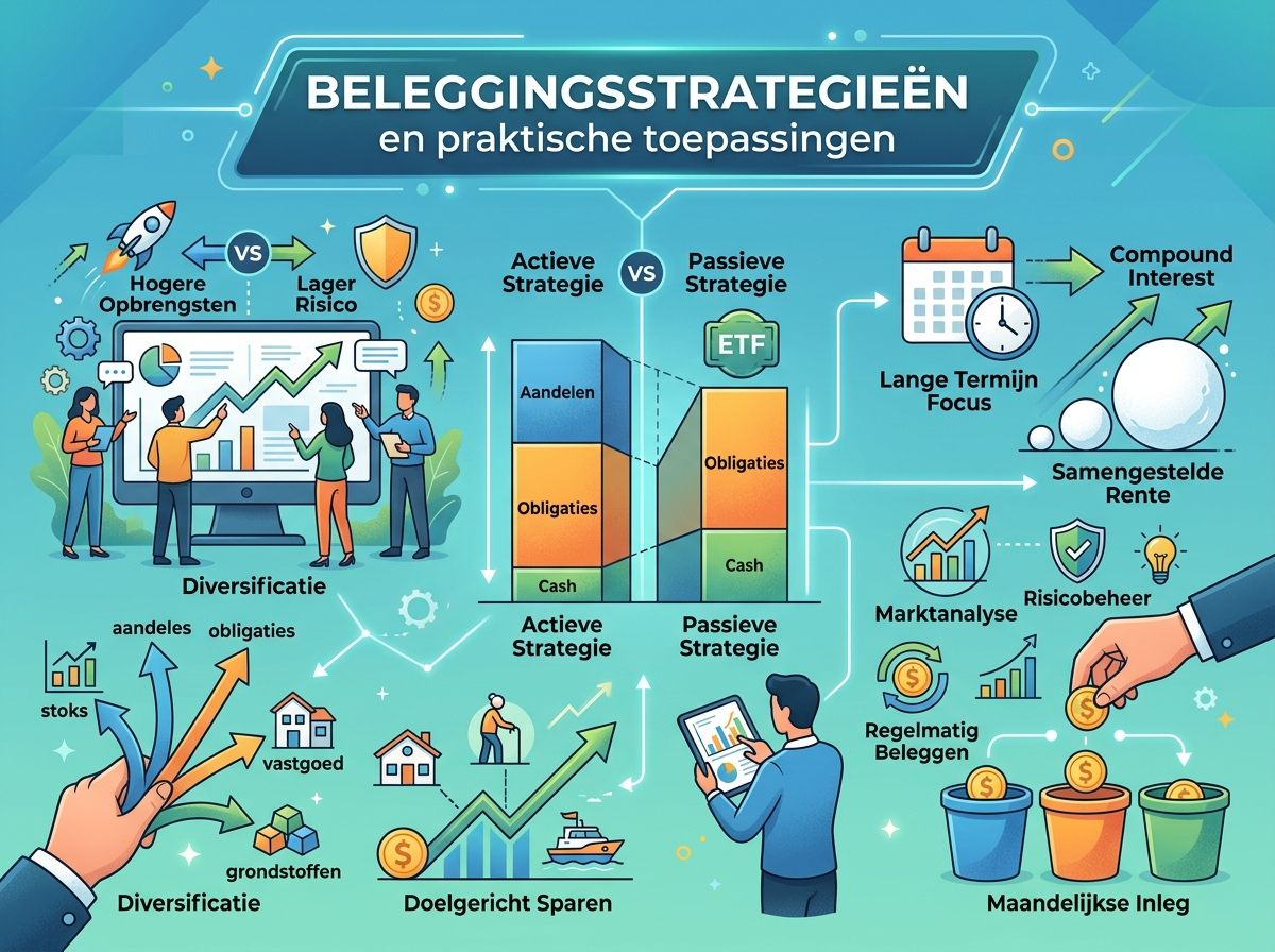 Decorative image for Beleggingsstrategieën en praktische toepassingen