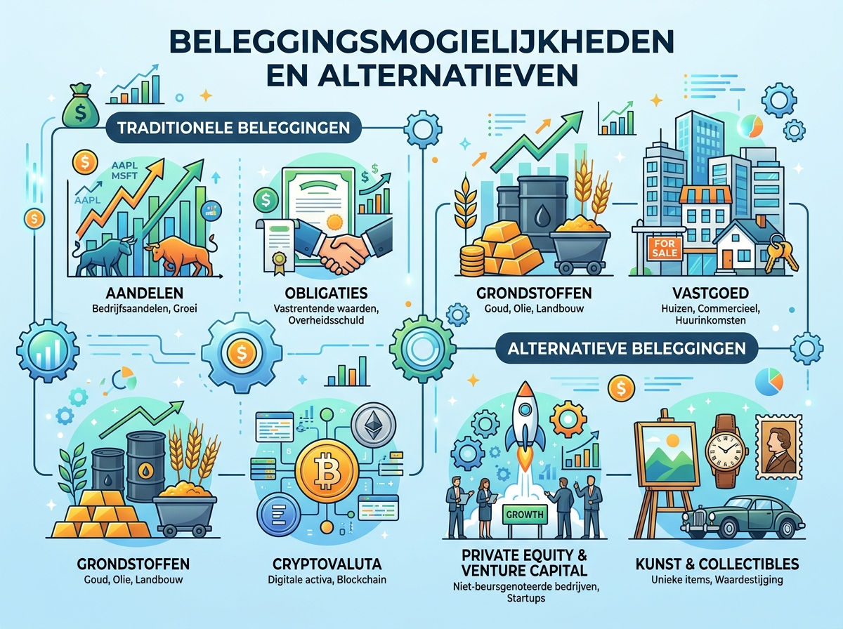 Decorative image for Beleggingsmogelijkheden en alternatieven