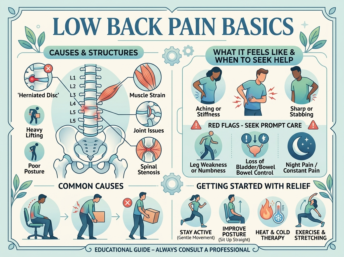 Decorative image for Low Back Pain Basics