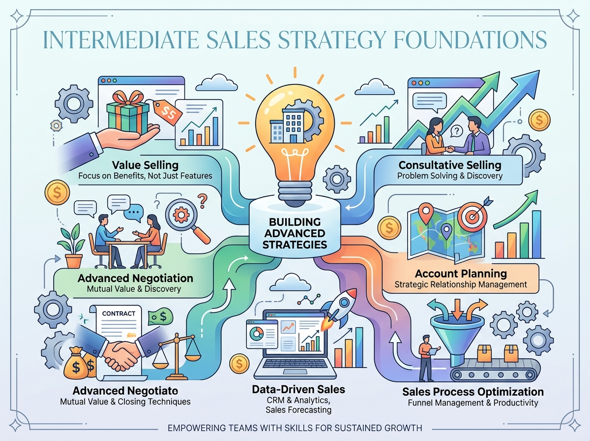 Decorative image for Intermediate Sales Strategy Foundations