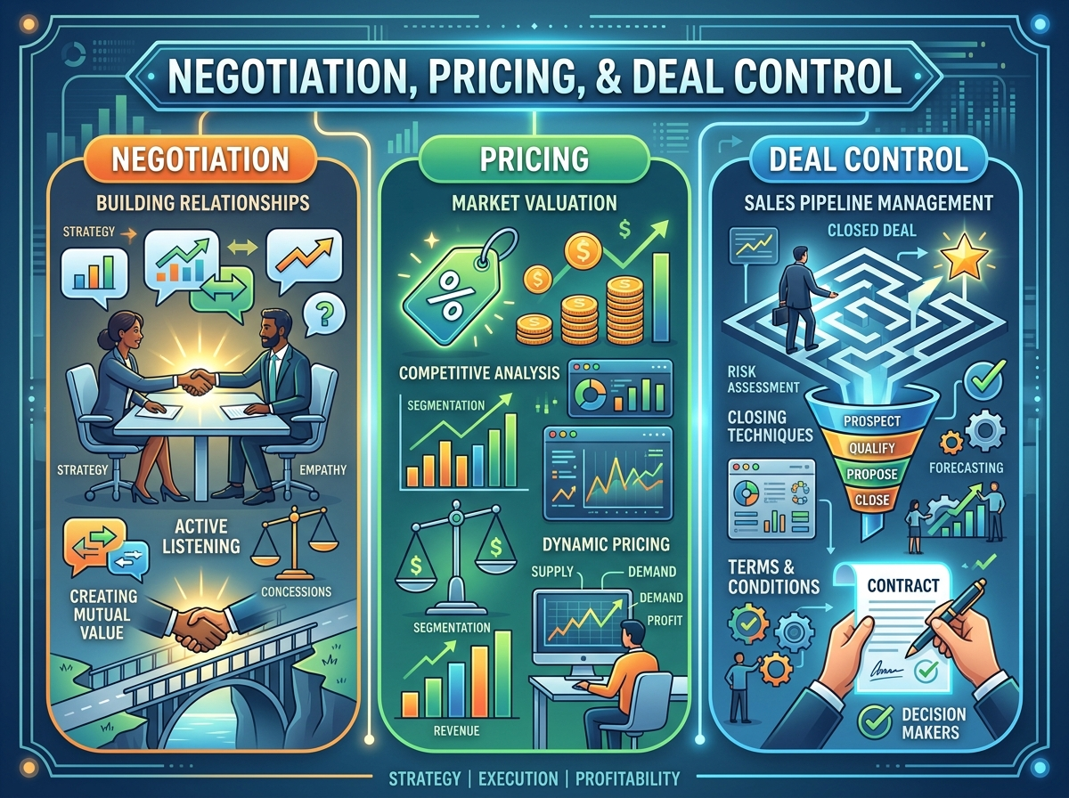 Decorative image for Negotiation, Pricing, and Deal Control
