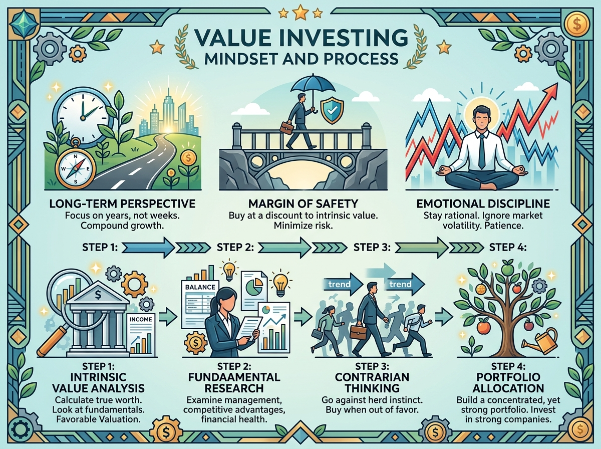 Decorative image for Value Investing Mindset and Process