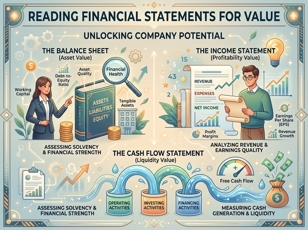 Decorative image for Reading Financial Statements for Value