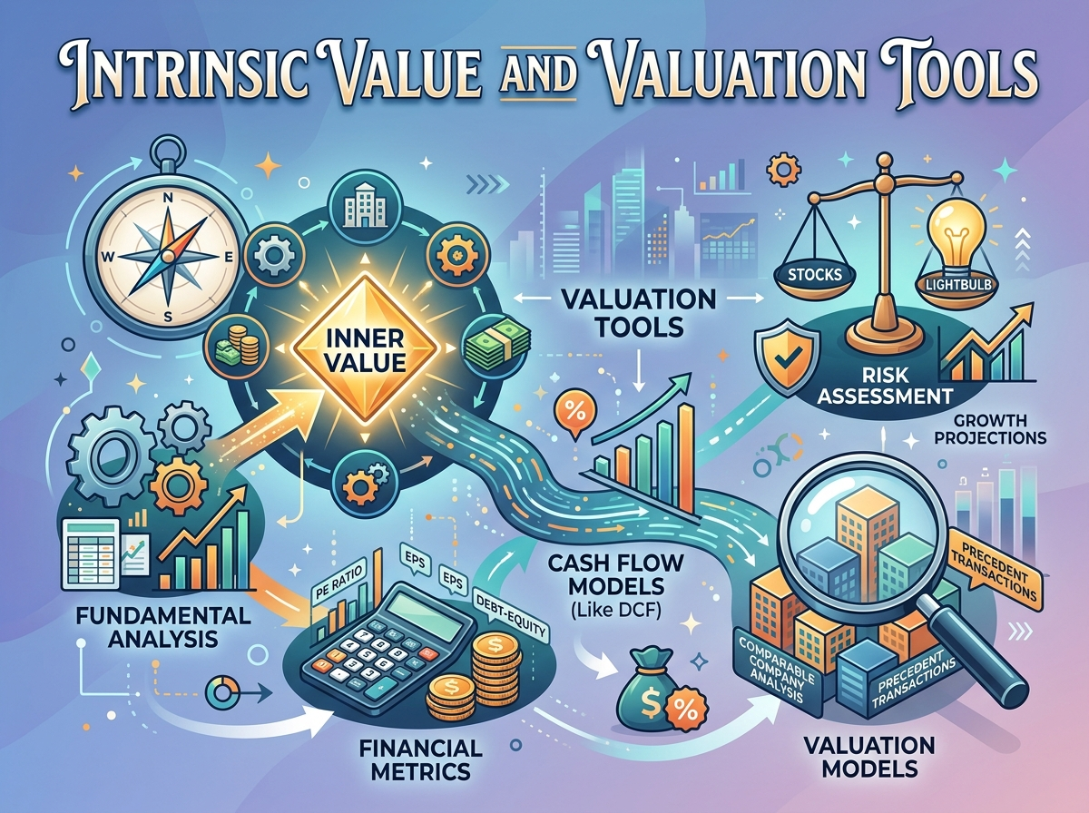 Decorative image for Intrinsic Value and Valuation Tools