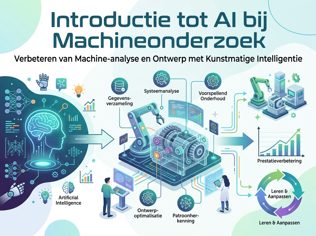 Decorative image for Introductie tot AI bij Machineonderzoek