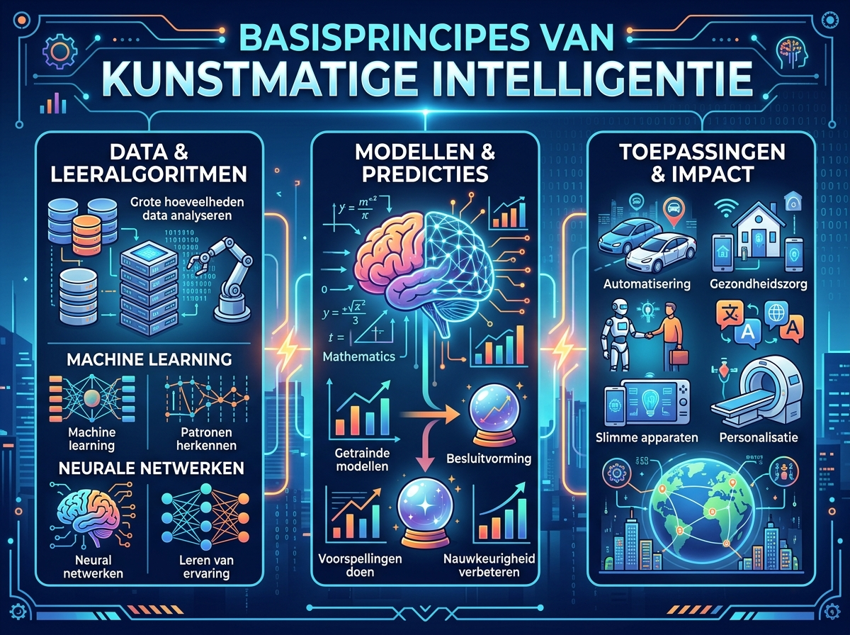 Decorative image for Basisprincipes van Kunstmatige Intelligentie