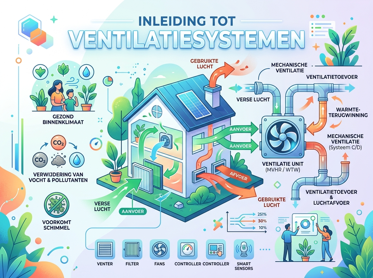 Decorative image for Inleiding tot Ventilatiesystemen