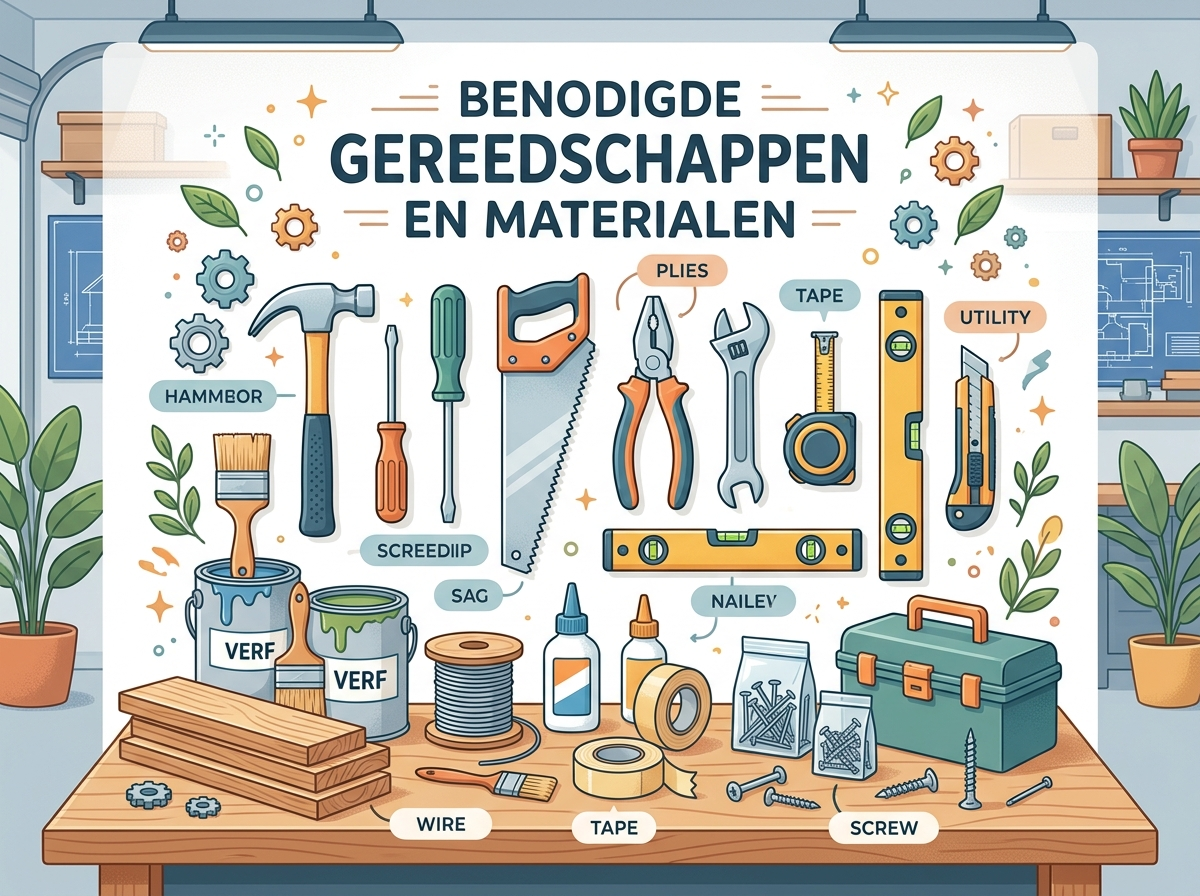 Decorative image for Benodigde Gereedschappen en Materialen