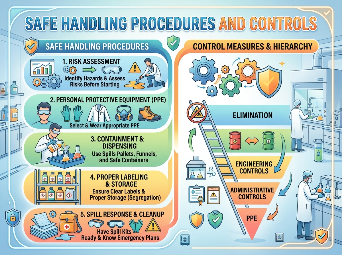 Decorative image for Safe Handling Procedures and Controls