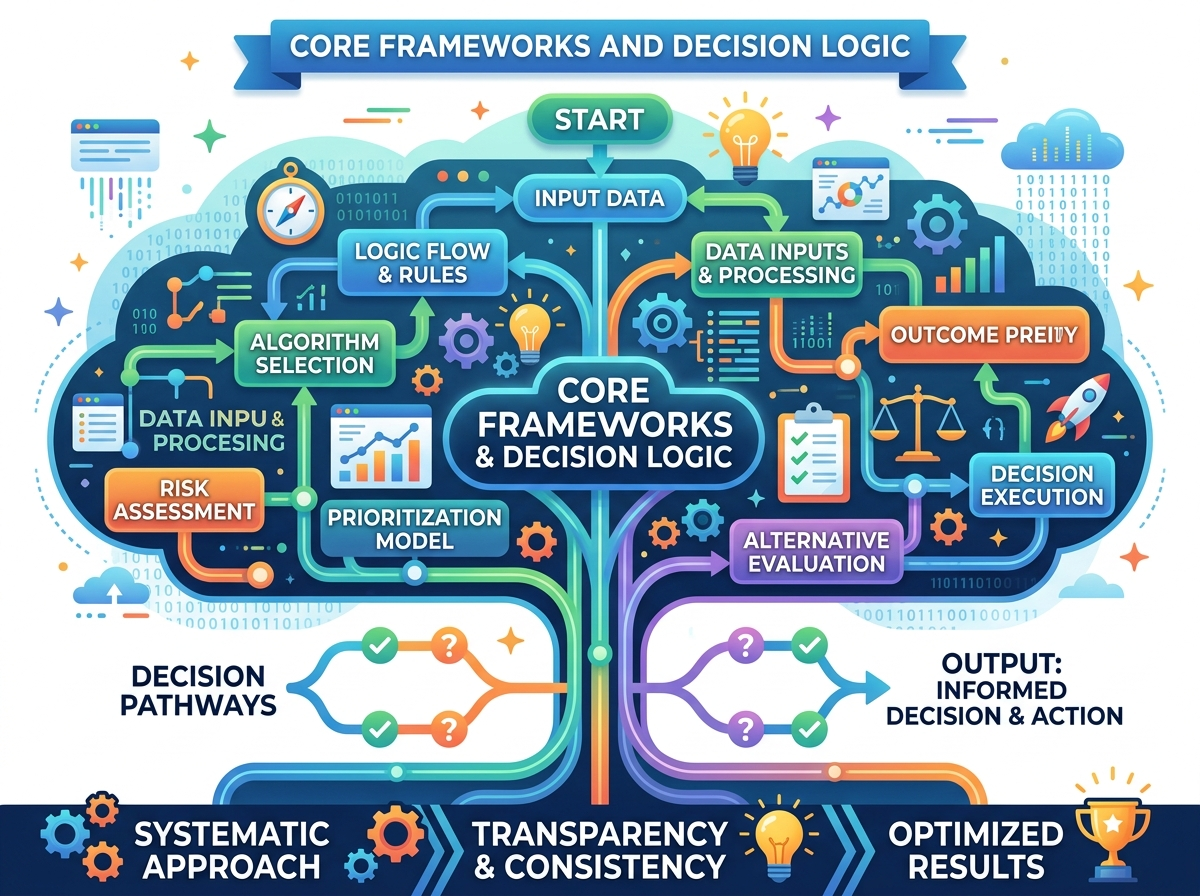 Decorative image for Core Frameworks and Decision Logic