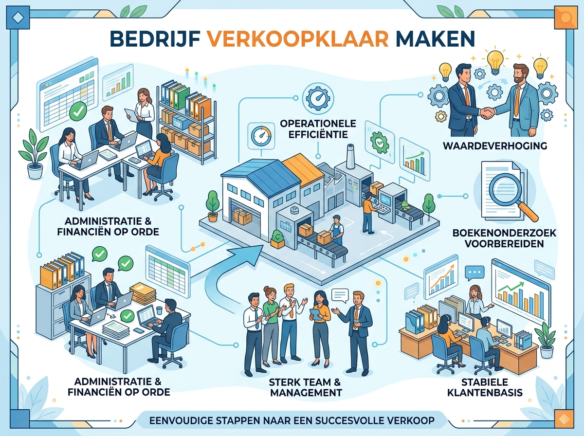 Decorative image for Bedrijf verkoopklaar maken