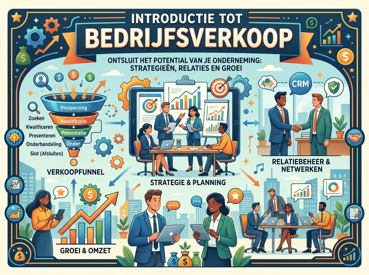 Decorative image for Introductie tot bedrijfsverkoop
