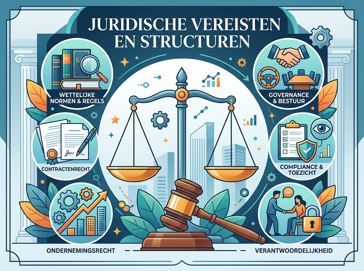 Decorative image for Juridische vereisten en structuren