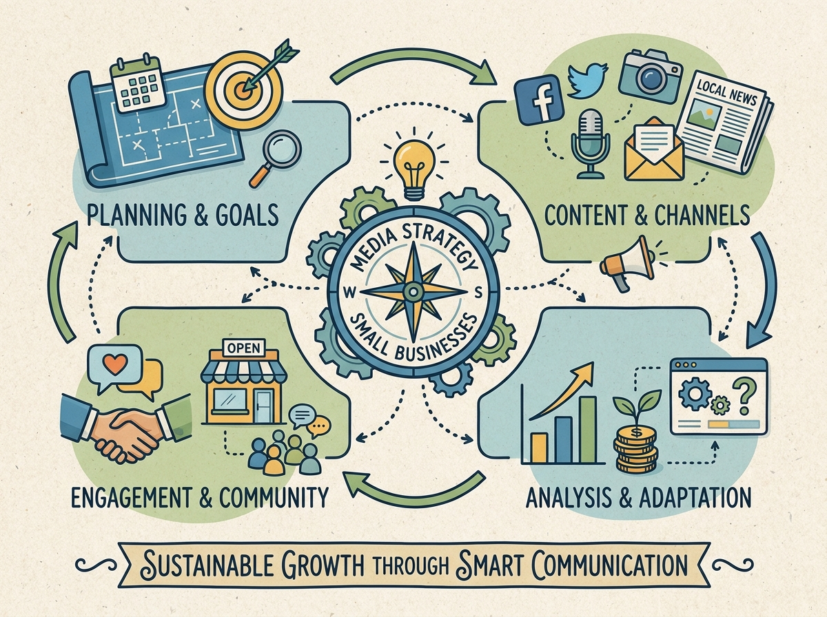 Decorative image for Media Strategy for Small Businesses