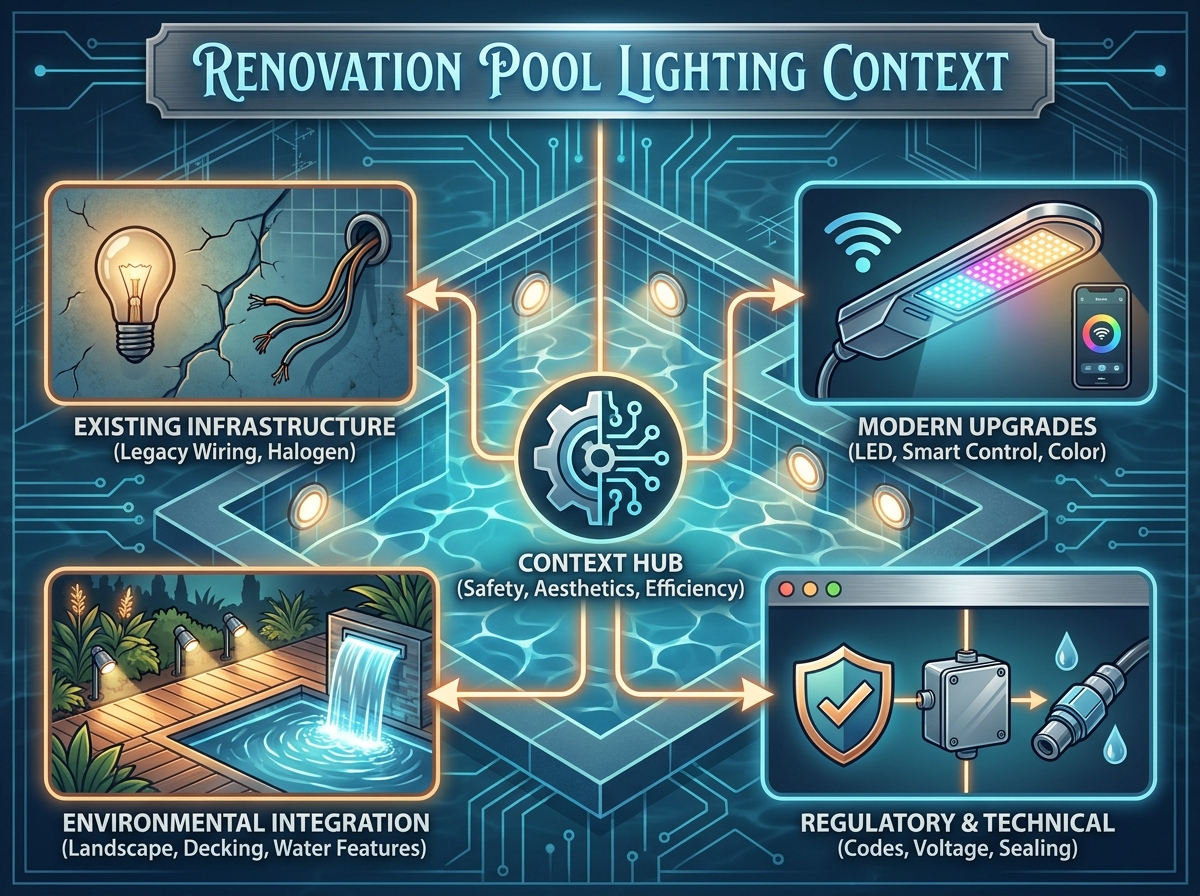 Decorative image for Renovation Pool Lighting Context