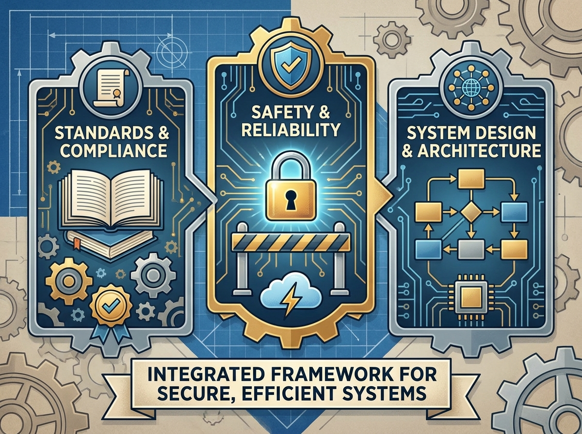 Decorative image for Standards, Safety, and System Design