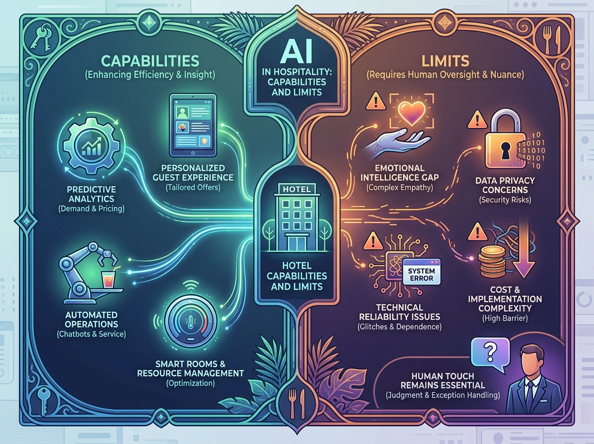 Decorative image for AI In Hospitality: Capabilities and Limits