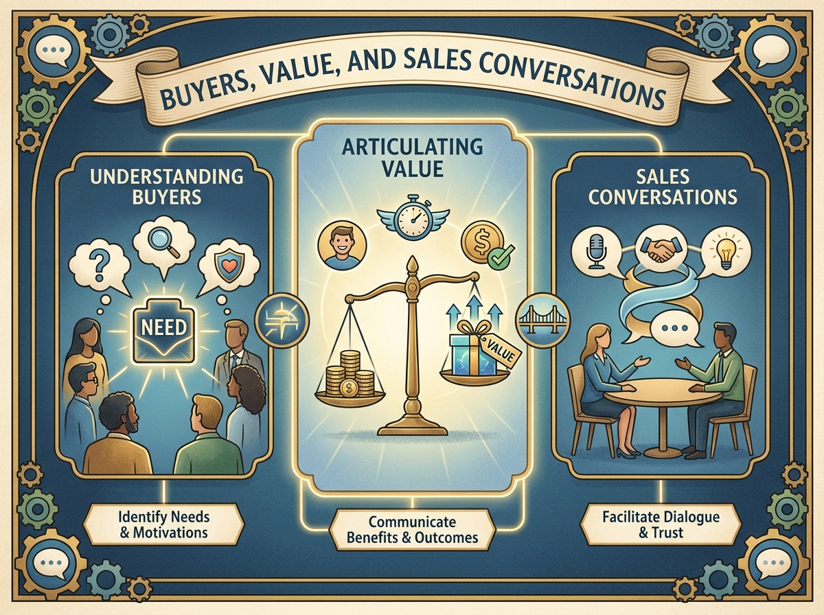 Decorative image for Buyers, Value, and Sales Conversations