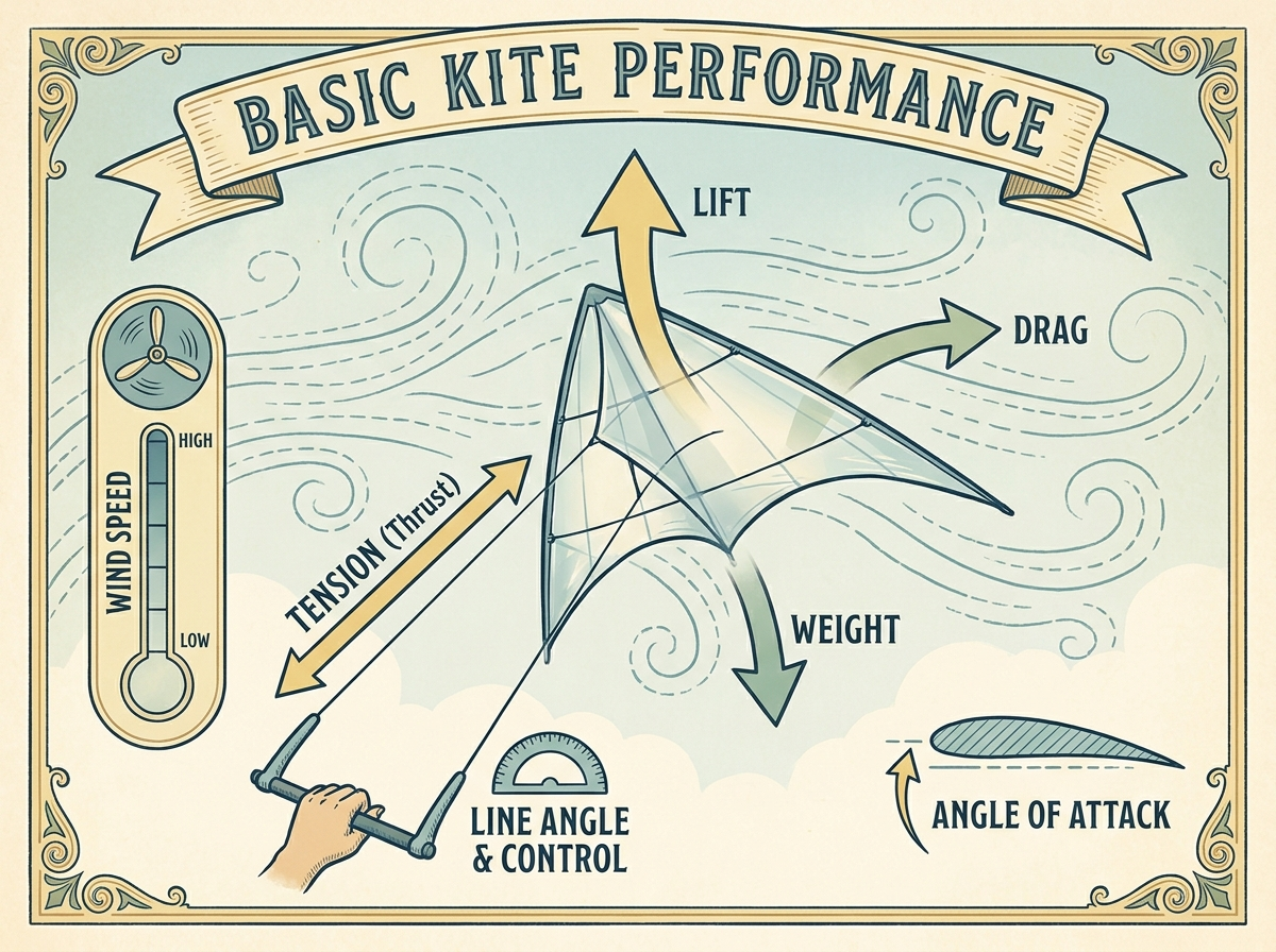 Decorative image for Basic Kite Performance