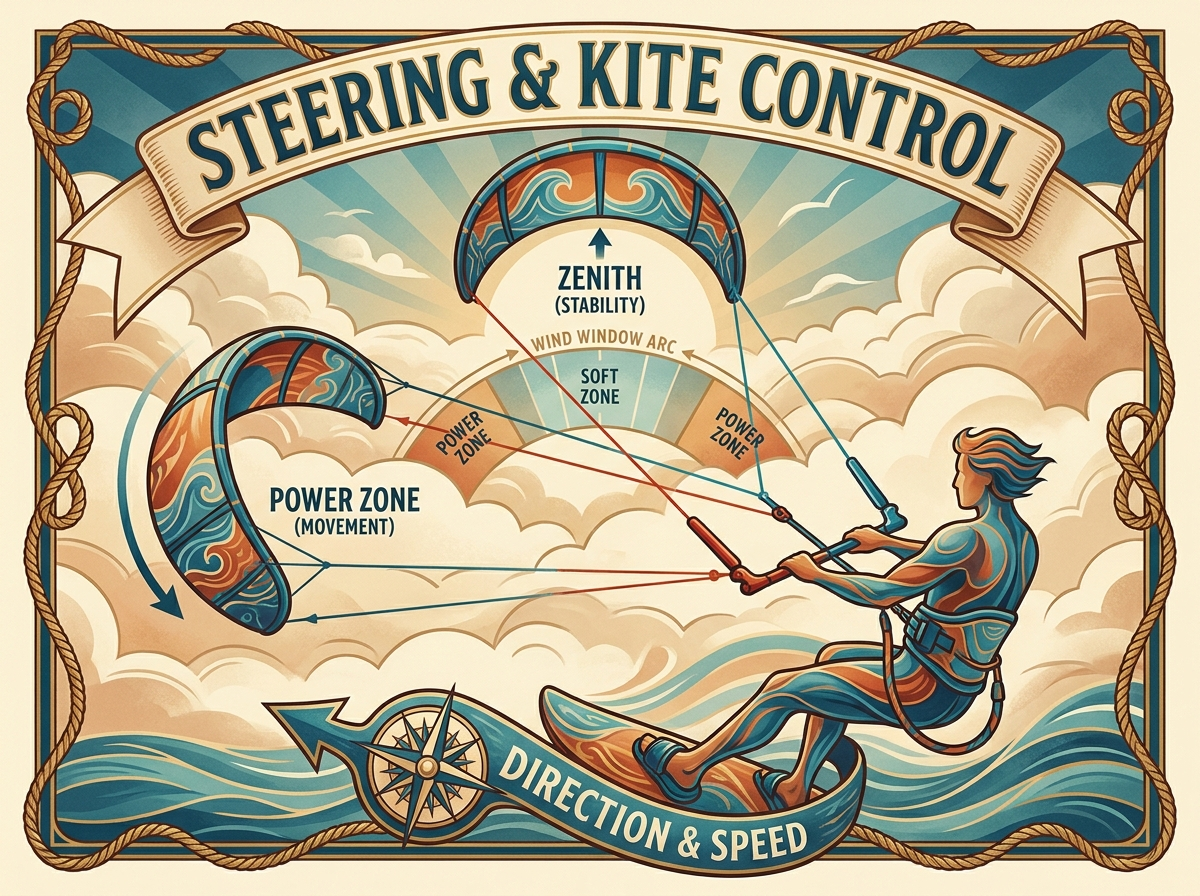 Decorative image for Steering and Kite Control