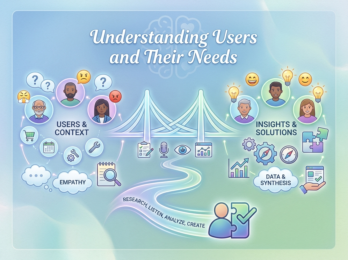 Decorative image for Understanding Users and Their Needs