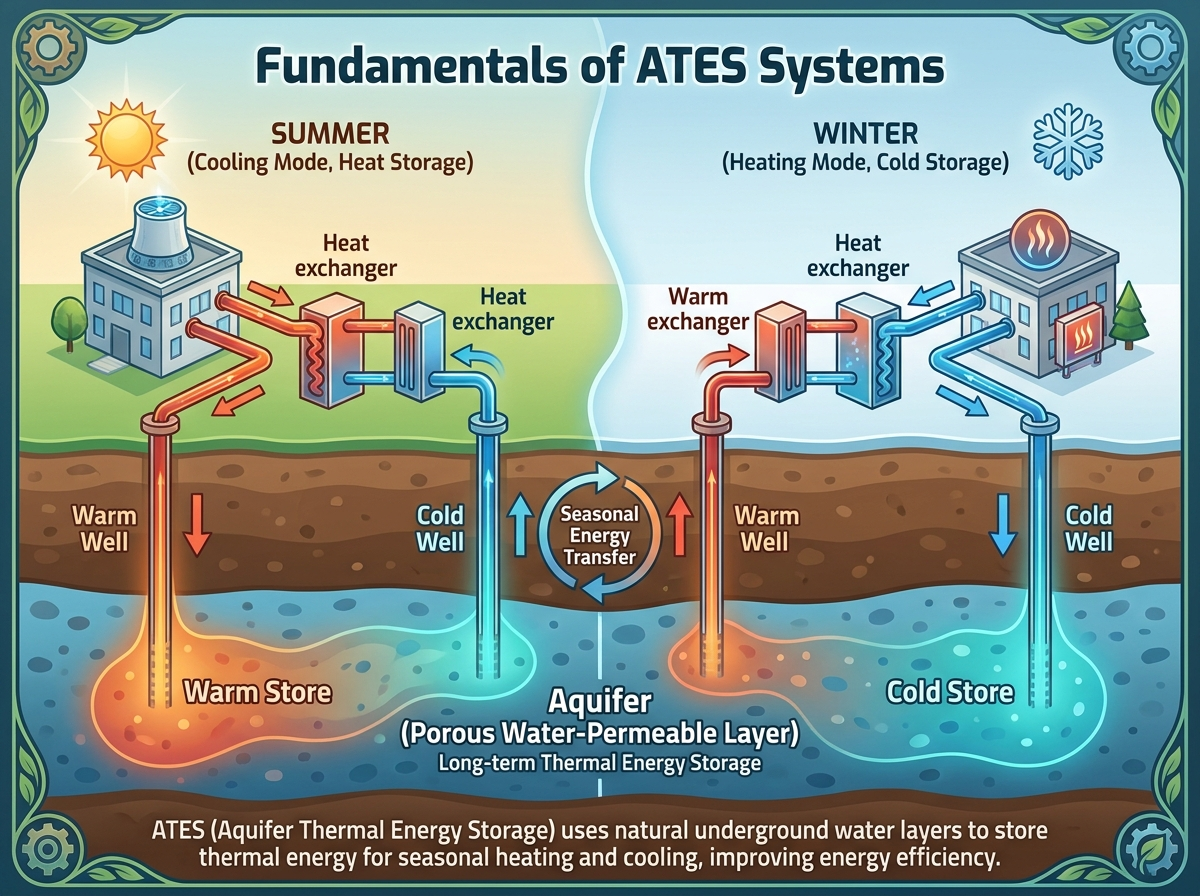 Decorative image for Fundamentals of ATES Systems