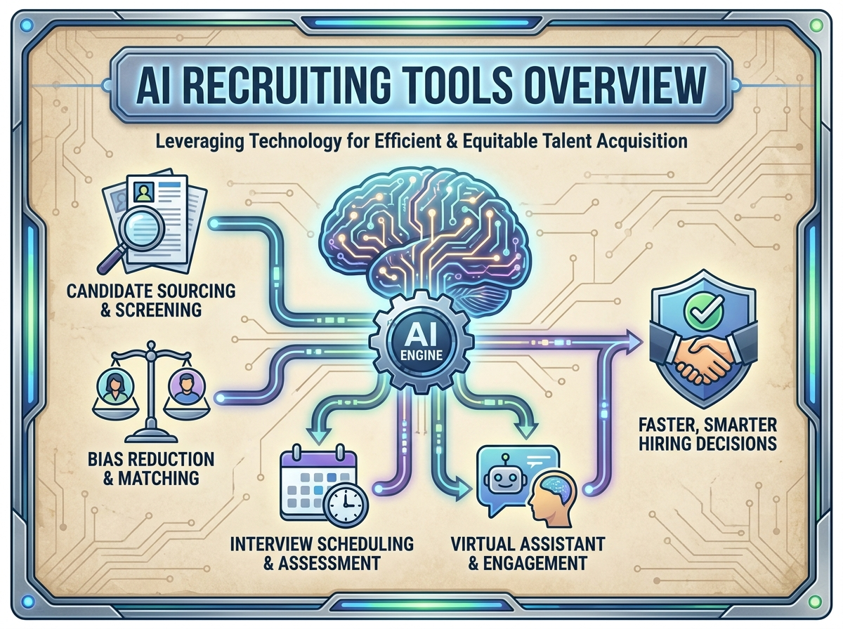 Decorative image for AI Recruiting Tools Overview