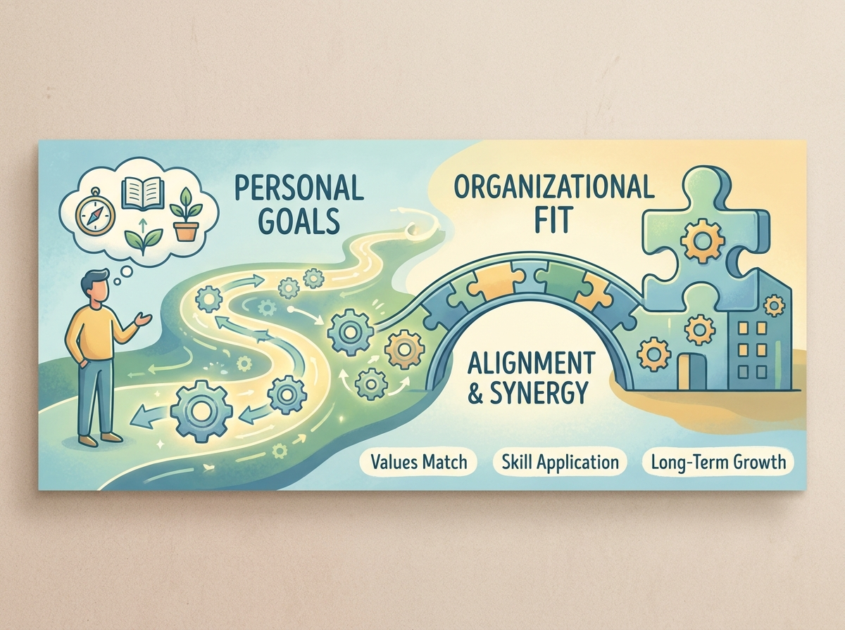Decorative image for Personal Goals and Organizational Fit