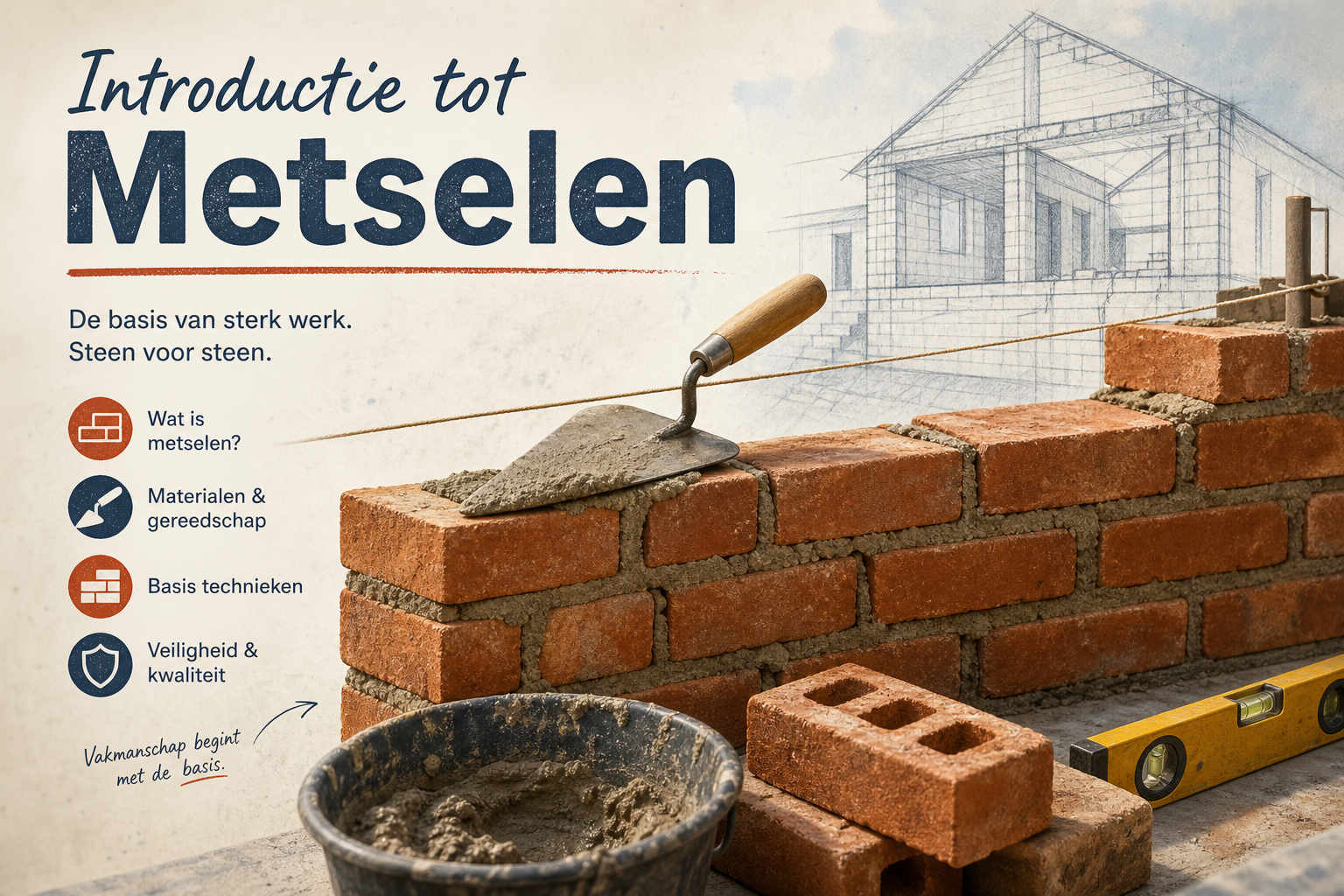 Decorative image for Introductie tot Metselen
