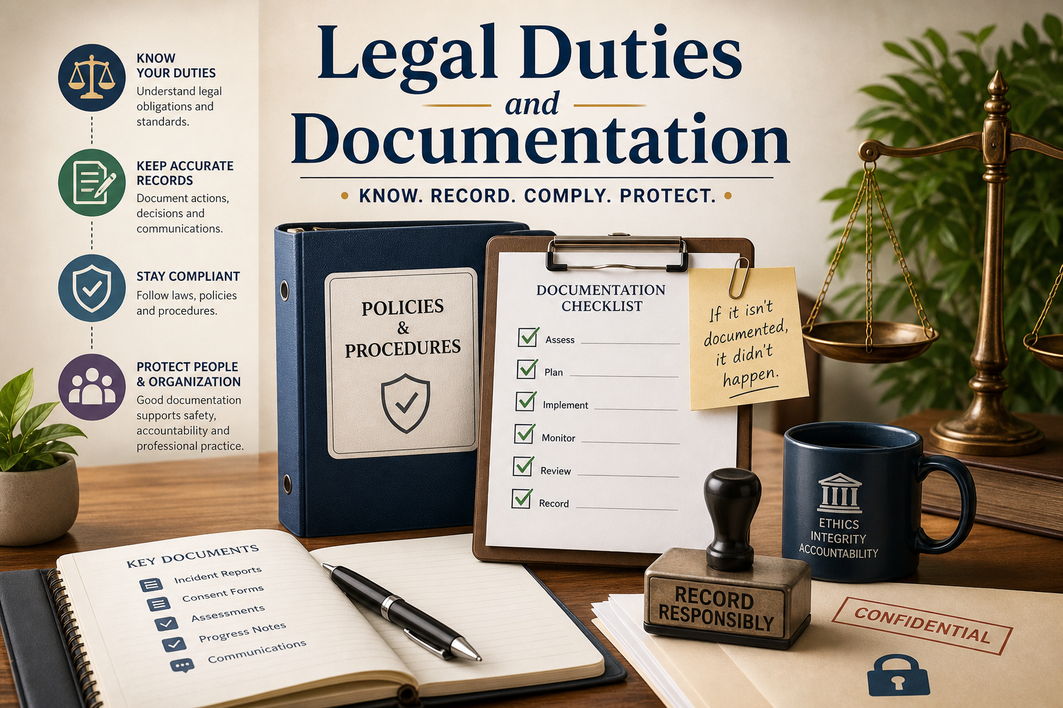 Decorative image for Legal Duties and Documentation